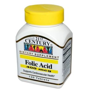 21St Century Folic Acid 400Mcg 100S