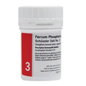 Adler Schussler Salt No. 3 Ferrum Phosphoricum 12x 100 Tabs