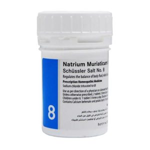 Adler Schussler Salt No. 8 Natrium Muriaticum 6x 100 Tabs