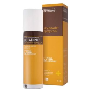 Betadine Dry Powder Spray 55gm