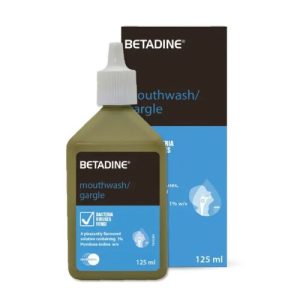 Betadine Gargle and Mouth Wash 125ml