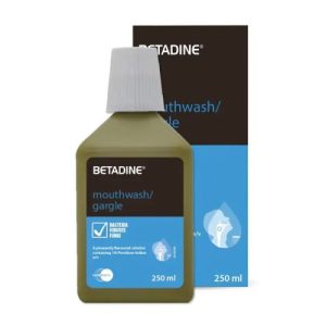 Betadine Gargle and Mouth Wash 250ml