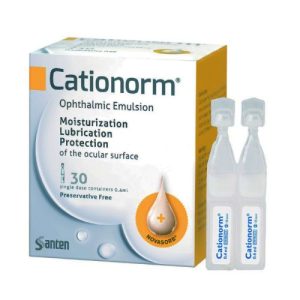 Cationorm Eye Lubrication Drop 0.4ml 30s