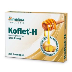 Koflet Lonzenges Ginger 12s