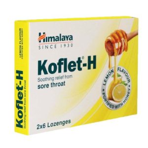 Koflet Lonzenges Lemon 12s