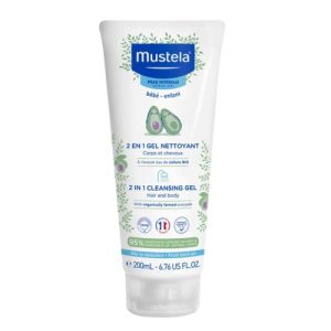 Mustela 2 in 1 Hair & Body Cleansing Gel 200ml