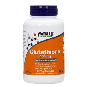 Now Glutathione 500mg Veg Capsule 60s