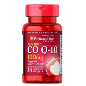 Puritan's Pride Co Q 10 100mg Softgel 30s