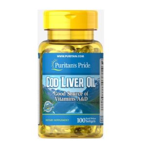 Puritan's Pride Cod Liver Oil Caps 100s
