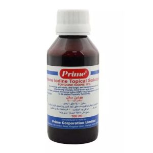 Prime 100ml Povidone Iodine Solution