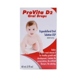 Provita D2 Oral Drop 60ml(Ergocalciferol)