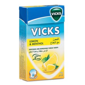 Vicks Tabs Lemon & Menthol 20s