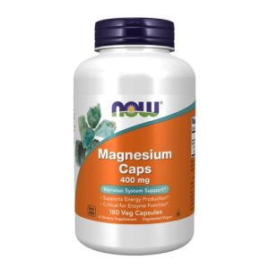 Now Magnesium 400mg Capsule 180s