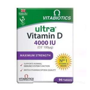 Ultra Vitamin D3 4000 IU Tab 96s