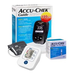 Accu-Chek Guide Kit + Bp Monitor + Guide 50s Strips