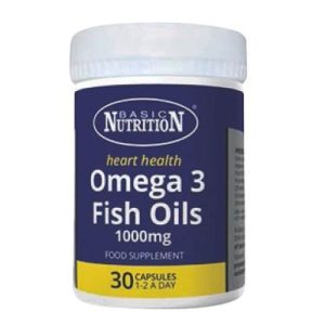 Basic Nutrition Hs Omega 3 Fish Oil 1000 Mg Cap 30s