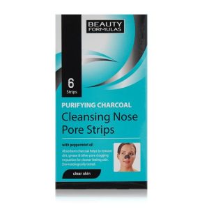 Beauty Formula Cleansing Charcoal Nose Strips 6s 9621