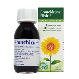 Bronchicum Elixir 100 ml Bottle
