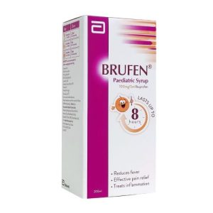 Brufen Paediatric 5ml Syrup 100ml Bottle