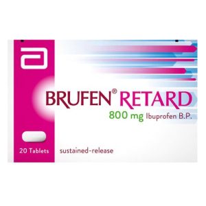 Brufen Retard 800mg SR Tablet 20's Bottle