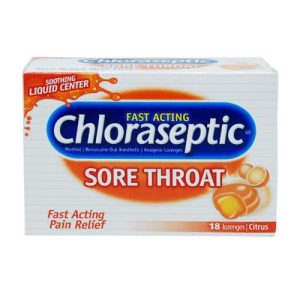Chloraseptic Lc Lozenges Citrus 18's