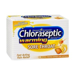 Chloraseptic Warming Honey+Lemon 18's