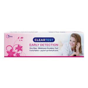 Cleartest Early Detection Midstrm Ovulation Test 5s
