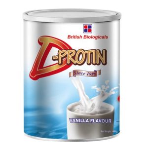 D-protin Vanilla Flavour 400gm
