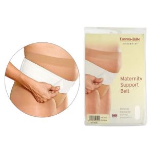 Emma-Jane Maternity Support Belt-white Color