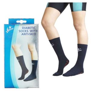 Flamingo Diabetic Socks With Anti Skid