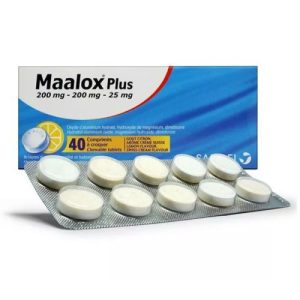 Maalox Plus Chewable Tablets 40S