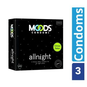 Moods All Night Condom 3s