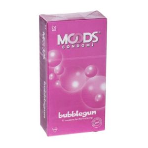 Moods Bubble Gum Condom 12s