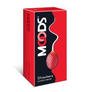 Moods Strawberry Condom 3s
