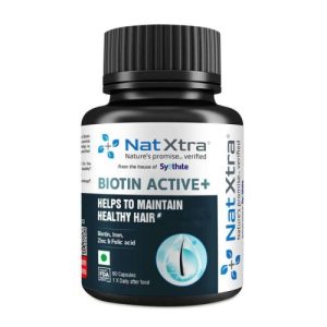 NAT-XTRA Biotin Active + Capsules 60S