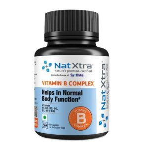 NAT-XTRA Vitamin B Complex Capsules 60S