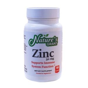 Natures Grant Zinc 50mg Tab 100s