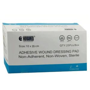 Novamed Wound Dressing Self Adh 10cmx25cm 25s