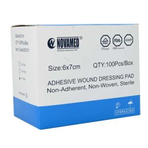 Novamed Wound Dressing Waterproof 6cmx7cm 100s