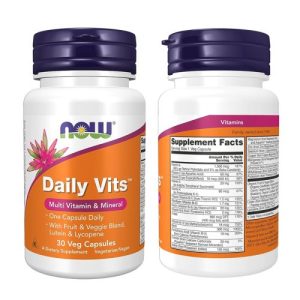 NOW Daily Vitamins tablets 30s