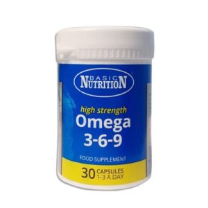 Basic Nutrition Hs Omega 3 6 9 1000 Mg Cap 30s