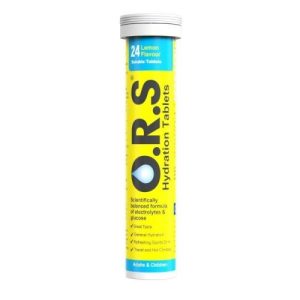 ORS Soluble Tabs Lemon 24s