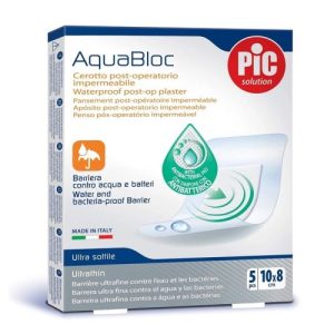Pic Aquabloc Plasters 10x8 5s