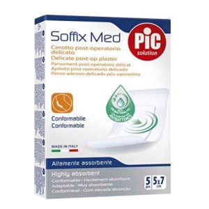 Pic Soffix Med Plaster 5x7 Cm 5s