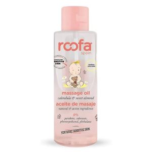 Roofa Massage oil with Calendula and Sweet Almond (Natural) 100ml