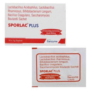 Sporlac Plus 1g Sachet 10s