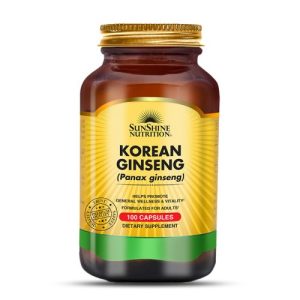 Sunshine Nutrition Korean Ginseng  100 Cap