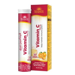 Sunshine N Vitamin C 2gm Orange Effervescent
