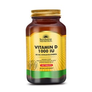 Sunshine Nutrition Vitamin D 1000 Iu 100 Tab