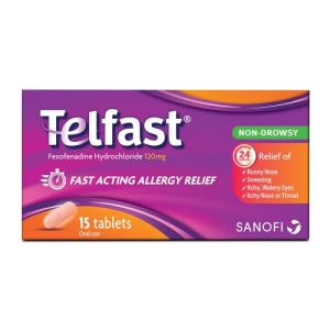 Telfast 120mg Tabs 15s